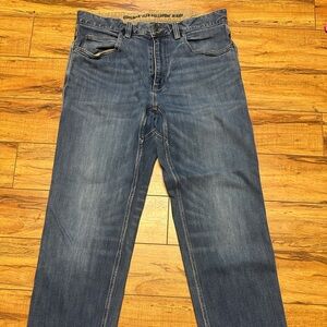 Duluth Trading Co Men's Classic Blue Straight Jeans 34x32